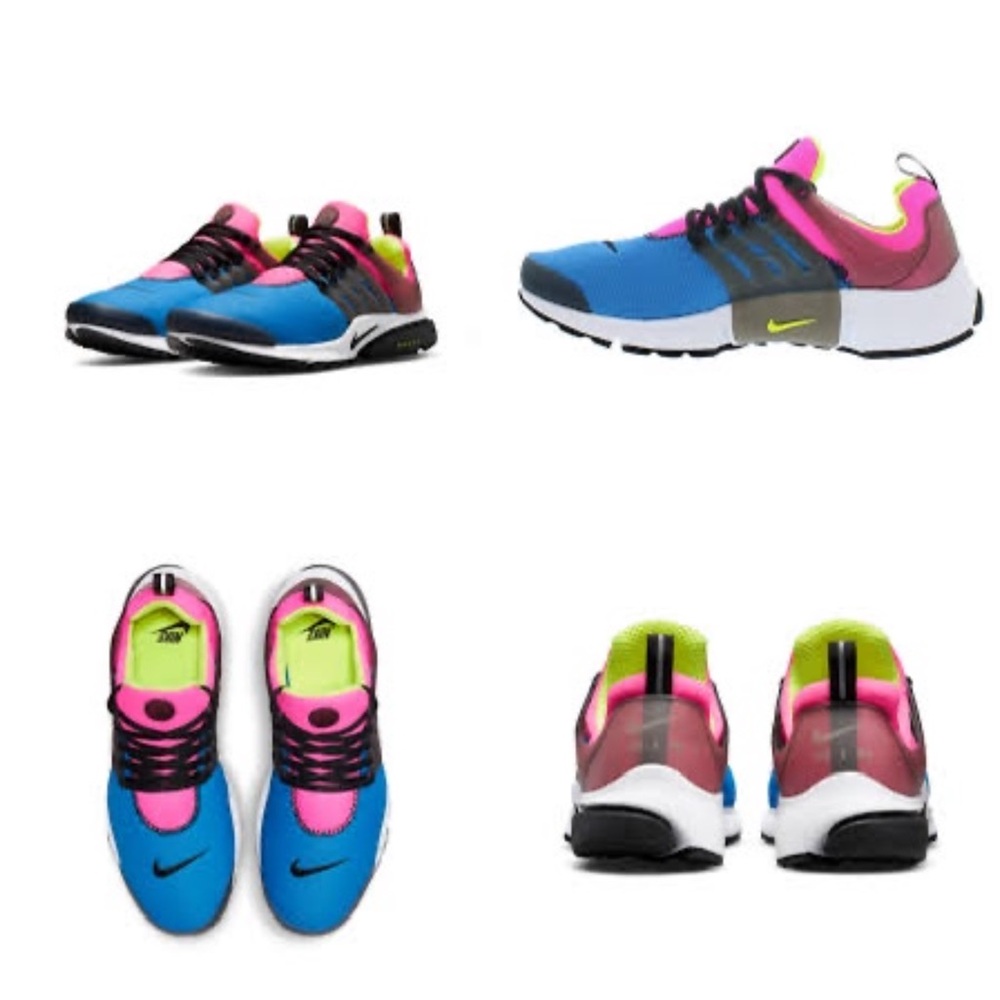 New NIB NIKE AIR PRESTO 'PHOTO BLUE PINK BLAST' Sneakers Sz 11 DZ4390 400